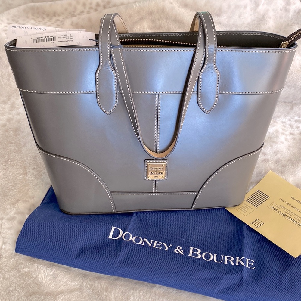 Dooney & Bourke Tote - Steel Grey - NWT